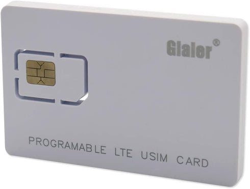 Gialer 10pcs Writable Programmable SIM Card 4G LTE WCDMA GSM Nano Micro 2FF