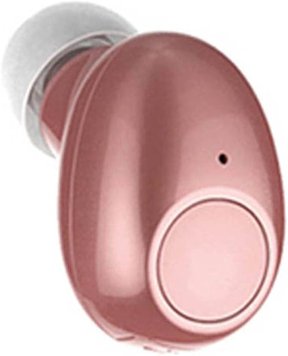 Single Bluetooth Earpiece, Wireless Headphone Mini Headset, 10 Hrs Playtime for iOS Android Smart Phones
