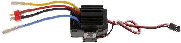 Xiaojikuaipao Waterproof Brushed 40A ESC FWD/Rev Built in 5V/2A BEC for RC Car
