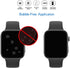 Screen Protector for FITVII HM57 Fitness Tracker, HD Full Coverage TPU Protective Film (6PCS)