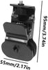 KxpkBom 2-Pack 1/4" Selfie Light Clip Mount Holder with Screw Connector - Universal Clamp Stand for Monitors, Cameras