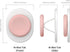 Sinjimoru Magnetic Phone Grip, Compatible with MagSafe Stand, Finger Comfort for iPhone 15/14/13/12, M-Mini Tok Pink