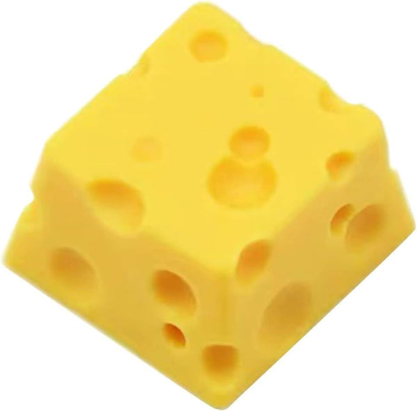 Yellow Resin Keycap for Mechanical Keyboards, DIY Cherry MX Switches, Personality Cheese Keycaps
