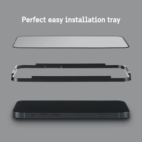 Pelican Interceptor Series Ultra Glass Screen Protector for iPhone 13/13 Pro - Slim, 6.1 Inch, Ultra Rugged.