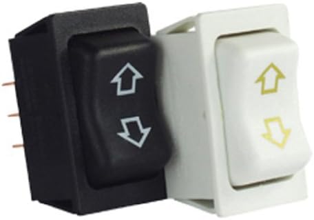 JR Products 12095 White Replacement Slide-Out High Current Motor Switch