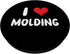 I Love Molding - Heart - Architecture Renovation Home House PopSockets Standard PopGrip