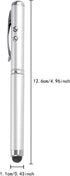 AIYIBEN (2 Metal Multi-Function Pen, Touch Screen Stylus, Flashlight with White Light, Creative Christmas and Birthday