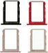 Generic for 10pcs/lot Dual Sim Card Tray Holder Replacement Part for Mi 6X