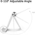Mayten Foldable Cell Phone Stand for iPhone, Adjustable Holder for iPhone 15/14/13/12/11/Pro/Max/SE, White