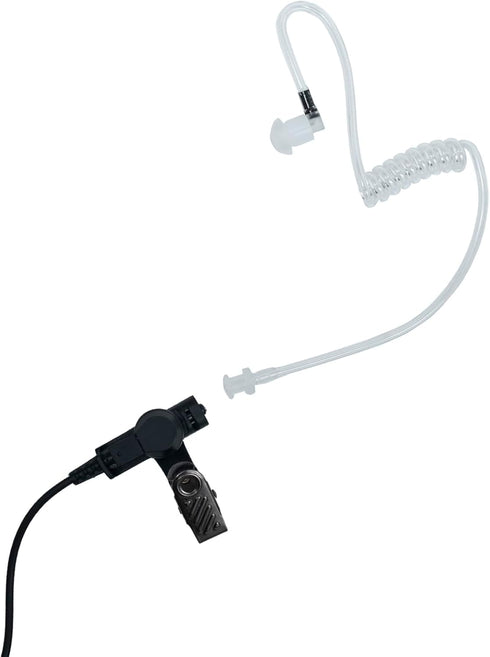 Sarcia Earpiece Headset MIC PTT for Hytera HYT Walkie Talkie, Models BD502, BD552i, TC-508, TC-580