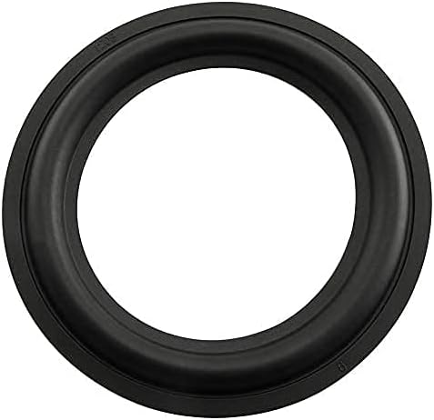 Rubber Ring 2PCS 5 Inch Black Speaker Rubber Foam Edge Surround Rings Repair Kit