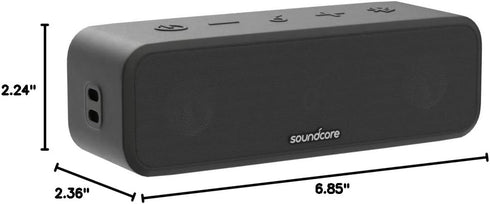 Soundcore Anker 3 Portable Bluetooth Speaker, Wireless, IPX7 Waterproof, 24H Playtime, Custom EQ App for Home Outdoor