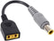 JMT DC 7.9 x 5.5mm Round Jack to Square USB Plug Converter - Laptop Power Adapter Connector for Lenovo ThinkPad