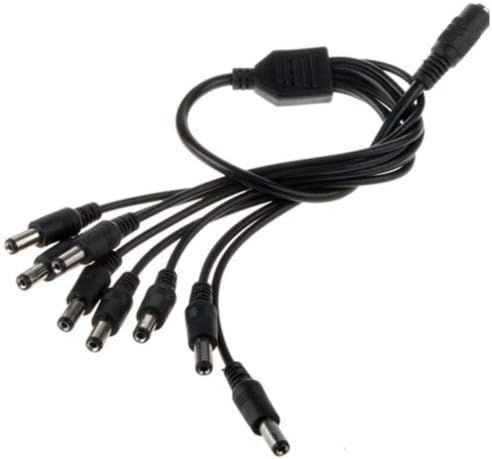 GreatPowerDirect DC 12V 5A Power Supply for CCTV Security Camera DVR 8 Split