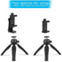 Reflex Camera 1/4" 58-105mm Universal Smartphone Clamp Holder Adapter, Screw Mount Adjustable Phone Mount for Tripods