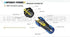 Uonecn 3 Pcs SP2110 2 Pin IP67 Waterproof LED Power Wire Connector Screw Press Aviation Connector