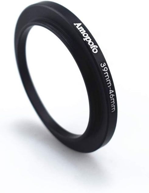39mm to 46mm Camera Filters Ring, Compatible with 39mm Lenses or 46mm UV CPL Filter Accessory