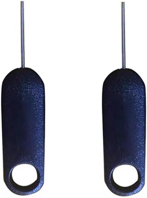 2 Pack SIM Card Pins with Keychain Hole - Universal Sim Card