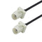 Fakra Male to Male B Coded Extension Cable RG174 50CM Fakra Coaxial