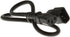 CablesAndKits 2ft C14 C13, 18 10A 250V AC Power Cord IEC to AWG, Computer Power Cable Extension for PC, Monitor