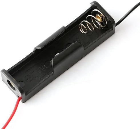 hrsyyl 10pcs 1x 1.5V Single AA Battery Holder AA Battery Holder AA Battery Holder with Wires