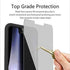 Anti-spy Glass Screen Protector for Google Pixel 3, Premium Clear Anti Scratch Anti-peeping Tempered Glass