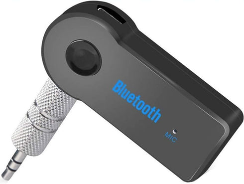 Mini Bluetooth Receiver for iPod Nano (7th Generation) - Wireless to 3.5mm Jack Hands-Free Car Kit with LED Indicator