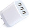 Muti Port USB Wall Charger, Sicodo 3.1Am Universal Travel Power Plug Adapter for iPhone and Samsung