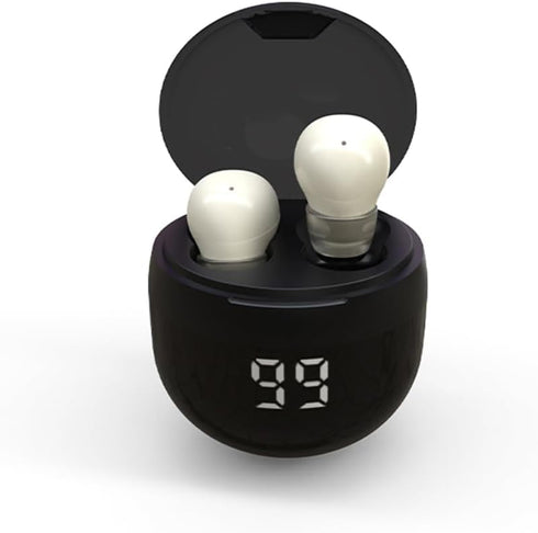 SK18 Ultra Small in-Ear Headset, Wireless Invisible Bluetooth Earbuds for Sleep, IPX5 Waterproof, Khaki