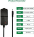 6V 1A Power Supply 100-240V Adapter 5.5x2.5mm 2.1mm DC tip with 8T 50-60Hz 6 Volt 1000mA Supply for Monitor Baby,LED Light Strings,Wireless Router,Mini Fountain,Radio,Speaker