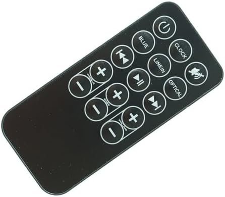 SZHKHXD 26MMS90048 Remote Control Compatible for Samantha Electric Fireplace TV Stand Sound Bar Speaker