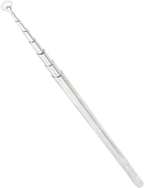 uxcell 38" 97cm 7 FM AM Radio Telescopic Antenna Replacement, Length Sections Telescoping Antenna TV Aerial for VCD