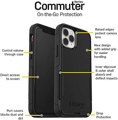 OtterBox Commuter 11 Packaging Series Case for iPhone Pro Max (Only) - Non-Retail - Black