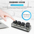 Yunseity Mini 3 Key Keypad with Knob, Mechanical Gaming Keyboard Programming Macro Keyboard for DIY Programmers