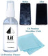Premium Lit Screen Cleaner Kit –Safe & Effective for All Devices: Streak-Free, Eco-Friendly, Reusable Microfiber Screen Cleaning Solution for Smartphones, Tablets, Laptops and Much More