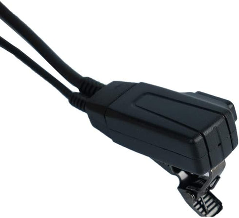 Motorola Xpr 6550 Earpiece, D Shape Surveillance Headset with Ptt Mic for Motorola 2 Way Radio Walkie Talkie