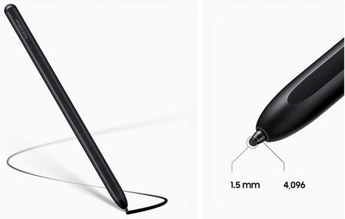 Galaxy Z Fold 4 Stylus Pen, S Pen Fold Edition Replacement for Samsung Galaxy Z Fold 4 5G with Tips/Nibs (Black)