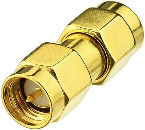 Superbat RF Coaxial SMA Male to SMA Female Bulkhead RG174 6.56ft Cable + 3pcs RF Coax SMA Adapter Kit for SDR Equipment