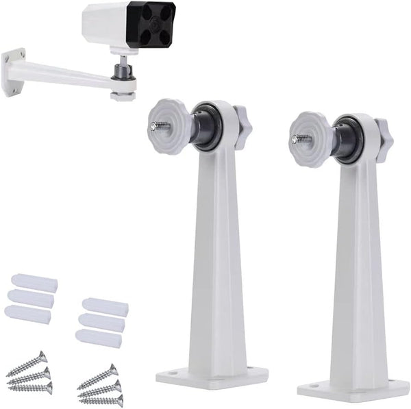Surveillance Security Camera Mount Bracket, Adjustable Universal Wall Mounting Bracket for IP Cameras, CCTV