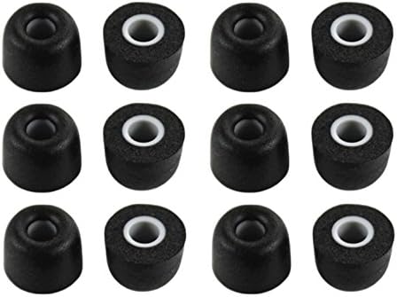 Zotech Memory Foam Replacement Earbuds, 6 Pair Ear Tips for JayBird BlueBuds X, X2 & X3 Sport Headphones (Large)