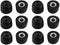 Zotech Memory Foam Replacement Earbuds, 6 Pair Ear Tips for JayBird BlueBuds X, X2 & X3 Sport Headphones (Large)