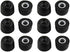 Zotech Memory Foam Replacement Earbuds, 6 Pair Ear Tips for JayBird BlueBuds X, X2 & X3 Sport Headphones (Large)