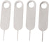 200pcs Angoily Sim Tray Ejector Tool Mobile Phone Pin Extraction Lightweight Design for Easy Sim Card Removal