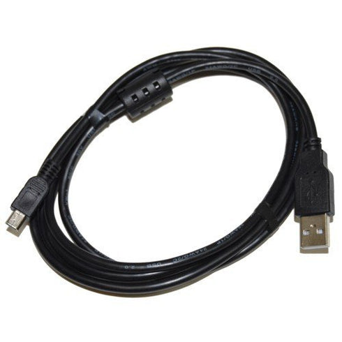 HQRP Long 6ft USB to Mini USB Cable Compatible with Sony Handycam