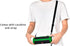 Silicone Gel Soft Skin Cover for JBL FLIP 5 Waterproof Portable Bluetooth Speaker, Travel Carry Pouch with Strap (Green)