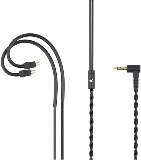 Fanmusic TRUTHEAR GATE Cost-Effective Dynamic Driver In-Ear Headphone with 0.78 2Pin Cable (Black, no mic)