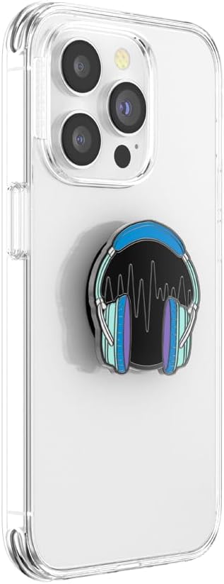 PopSockets Phone Grip with Expanding Kickstand, Enamel - Wired