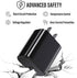 18W Fast-Charging USB-C Charger Fit for TCL 50 5G, TCL 40 XE/40 XL, TCL 30 SE/30 XE/30 XL/30 V/30 Z, TCL 20S/20 SE/20 XE/20 Pro, TCL 10L/10 Cell Phone Type C Power Adapter Charging Cord Cable