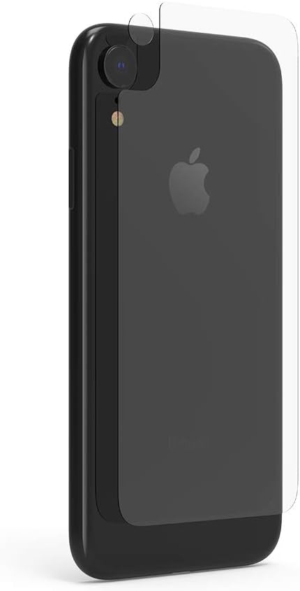 PureGear Extreme Impact for Apple iPhone XR, Back Cellphone Protector + Back Camera Lens Protector Only