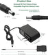 6V 1A Power Supply - 100-240V Adapter for Monitor, LED Light Strings, Wireless Router, Speaker